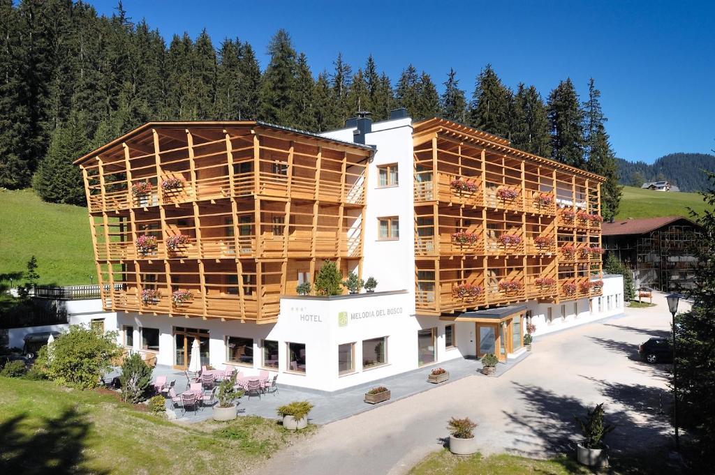 Hotel Melodia Del Bosco Abtei Exterior foto