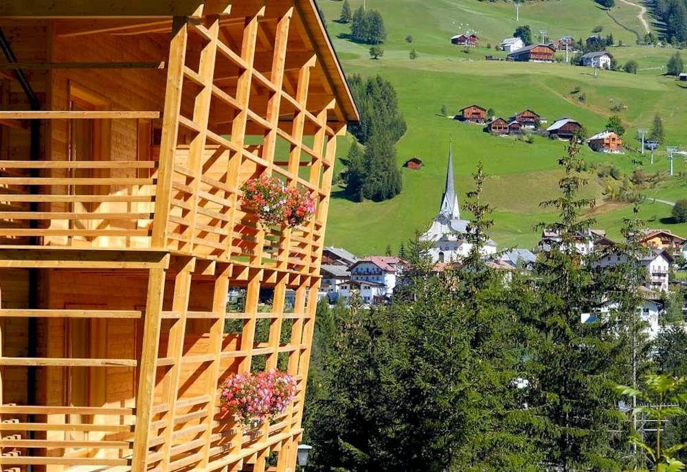 Hotel Melodia Del Bosco Abtei Exterior foto